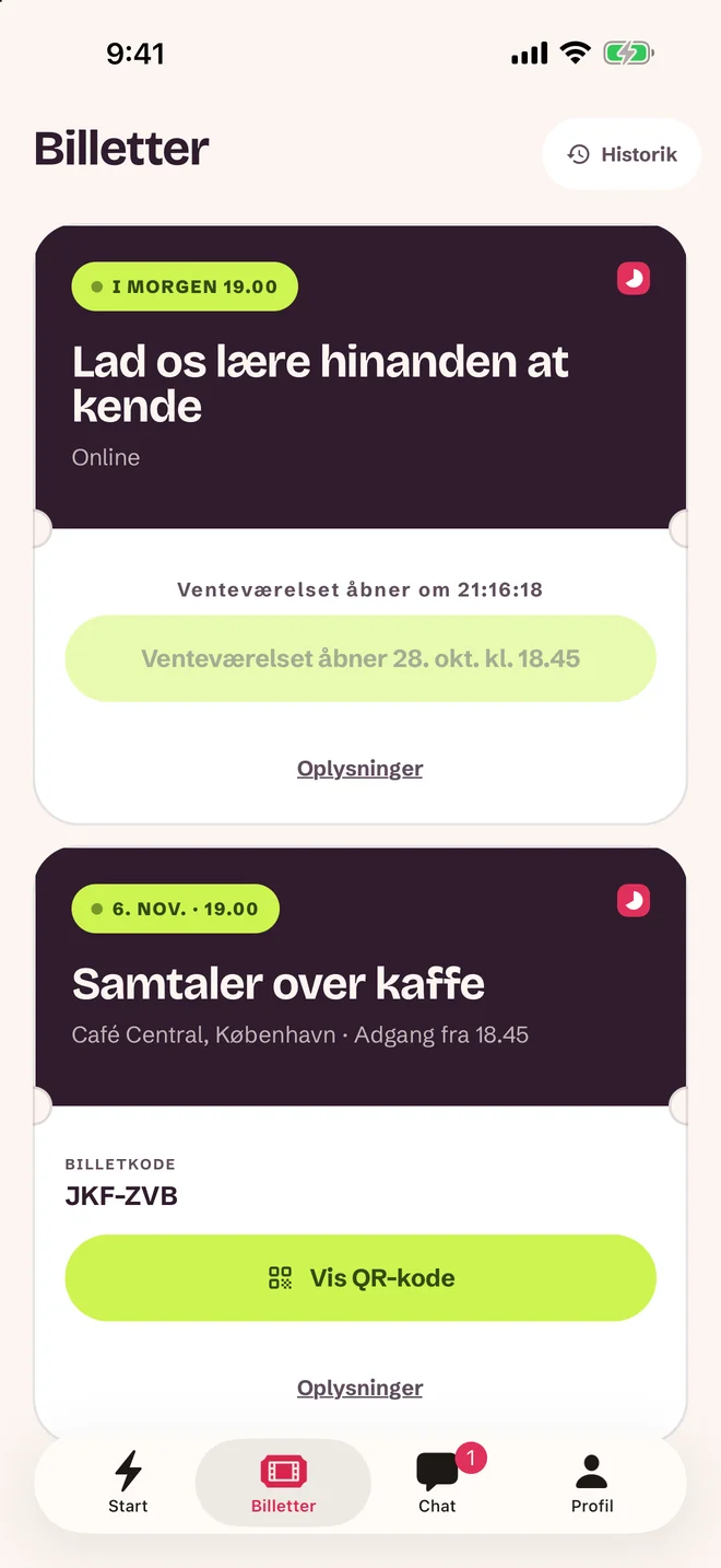 Billetskærm