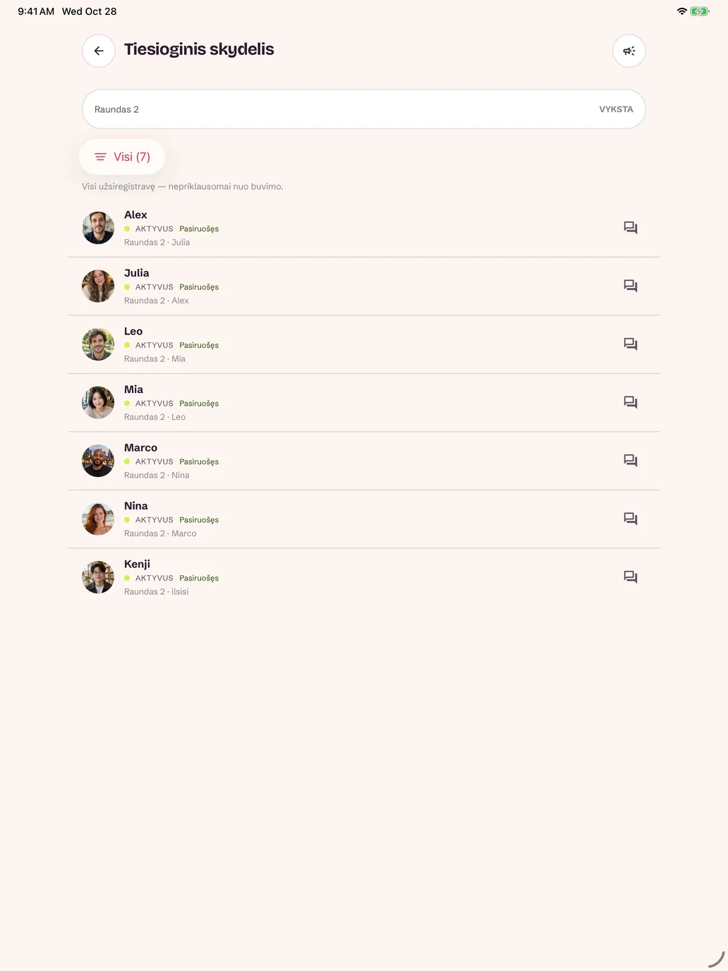 Tiesiogiai