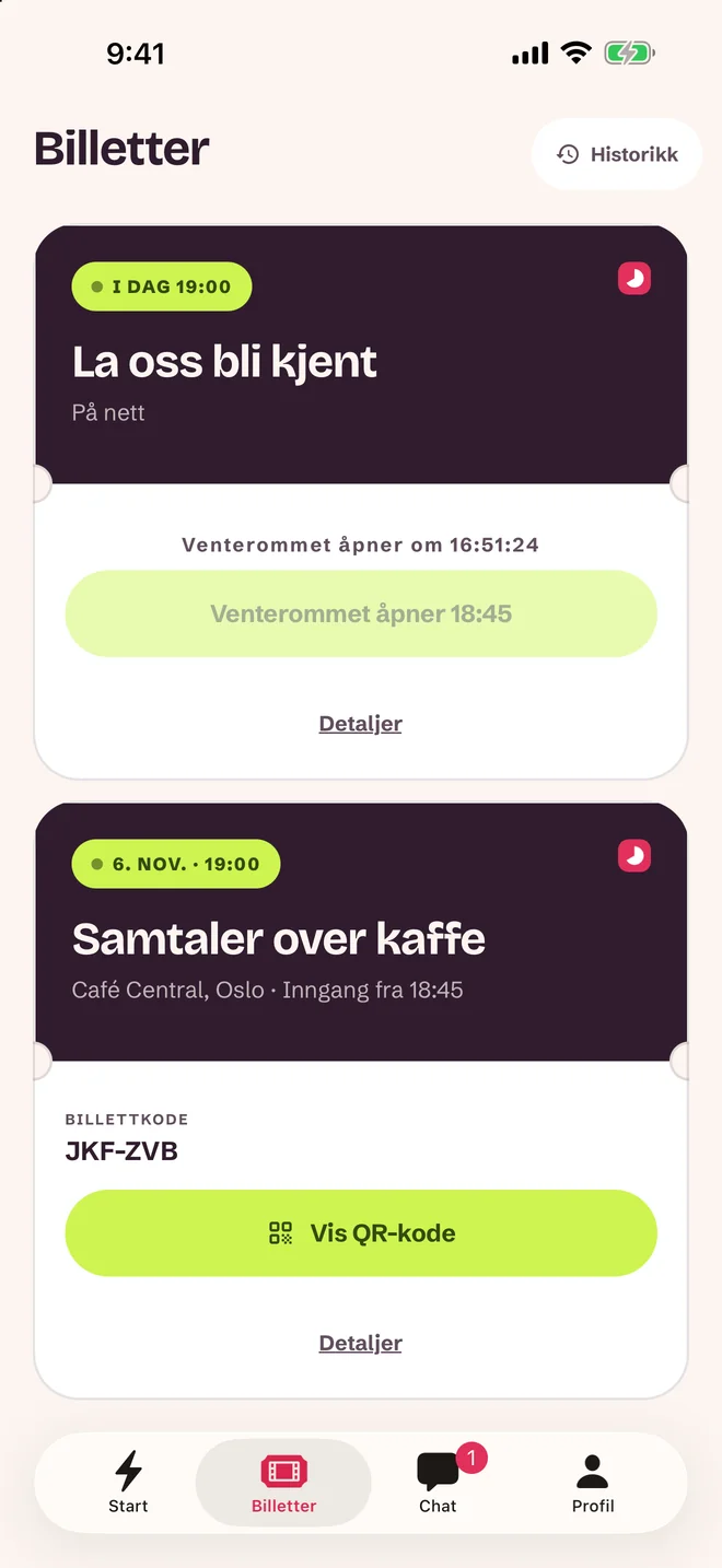 Billettskjerm